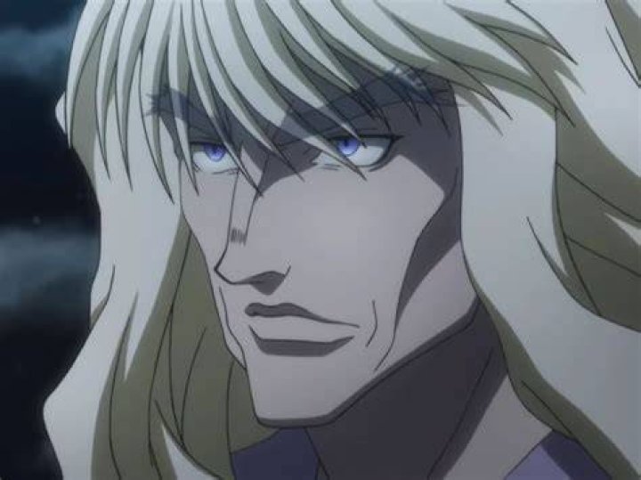 Silva Zoldyck glaring in Hunter X Hunter