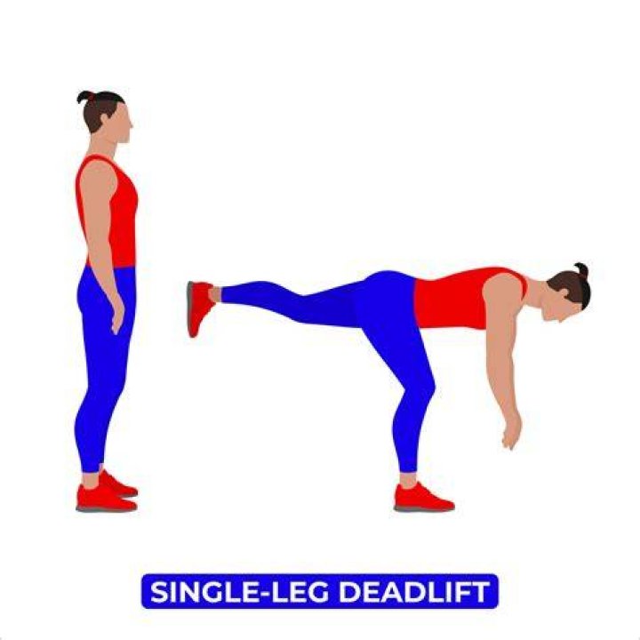single leg deadlift single leg deadlift