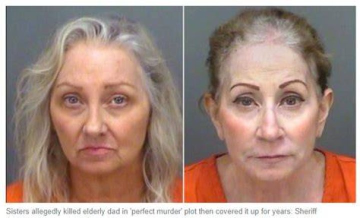 Sisters allegedly killed elderly dad in 'perfect murder' plot then