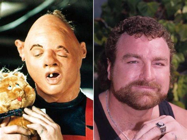 Sloth rescuing the Goonies in The Goonies