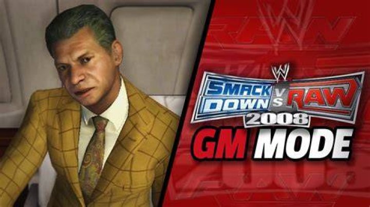 Smackdown vs Raw gm mode