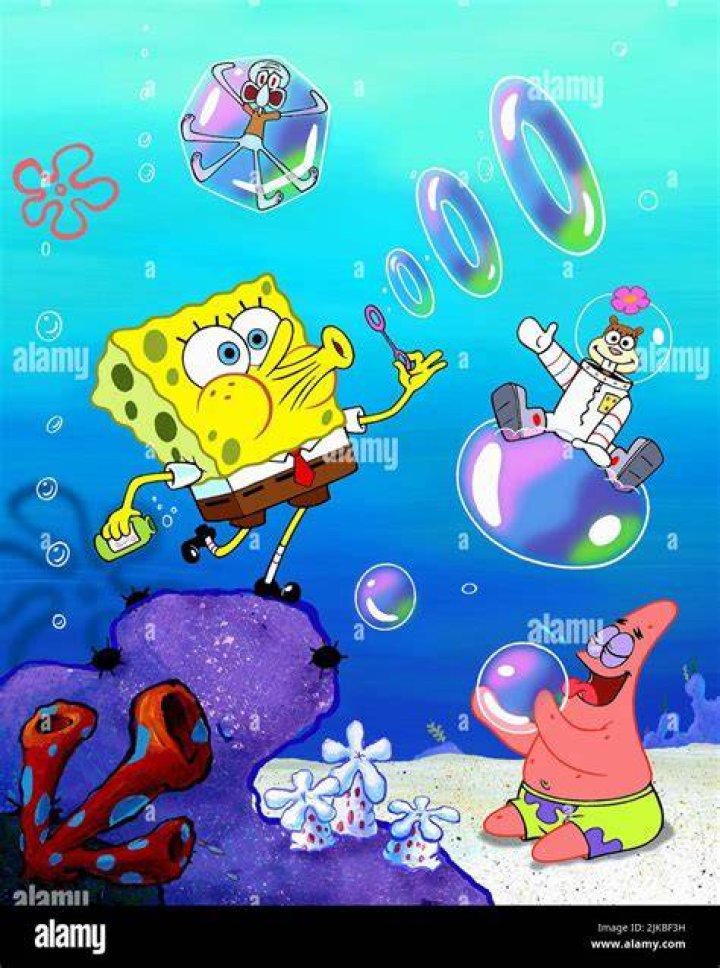 spongebob's roof
