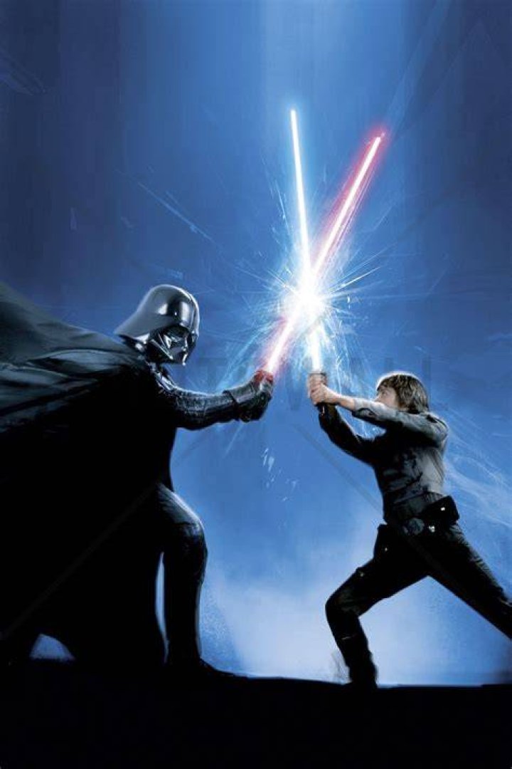 Star Wars Luke vs Vader on Cloud City in Empire Strikes Back
