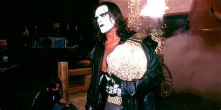 Sting as WCW Champion