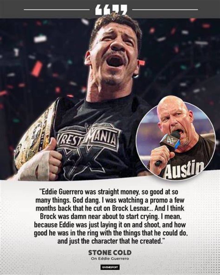 Stone Cold With Eddie Guerrero