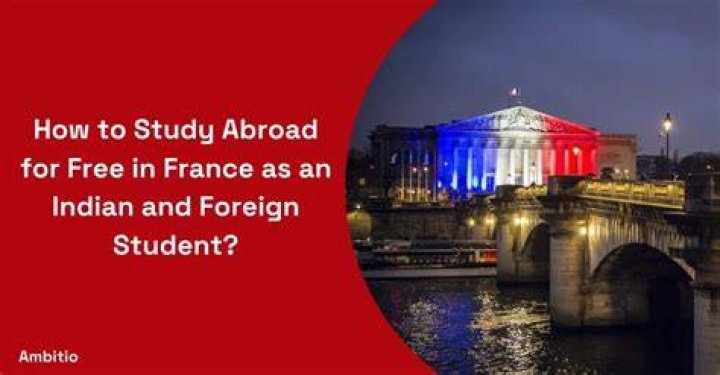 study in france for free