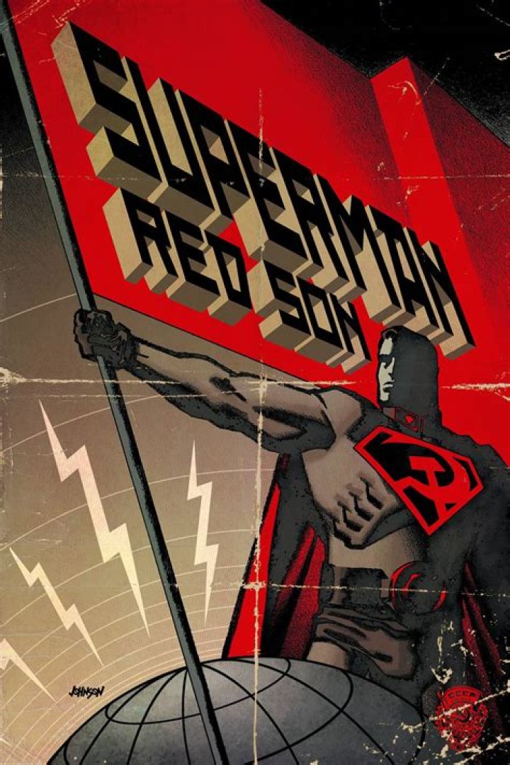 Superman Red Son comic cover.