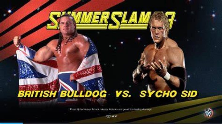 Sycho Sid v The British Bulldog SummerSlam 1996 Cropped