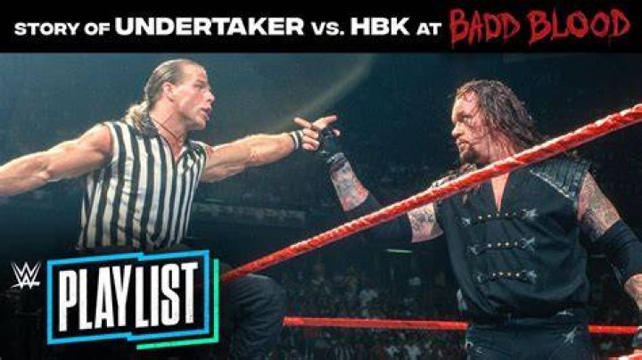 Taker v Michaels Badd Blood 1997 Cropped