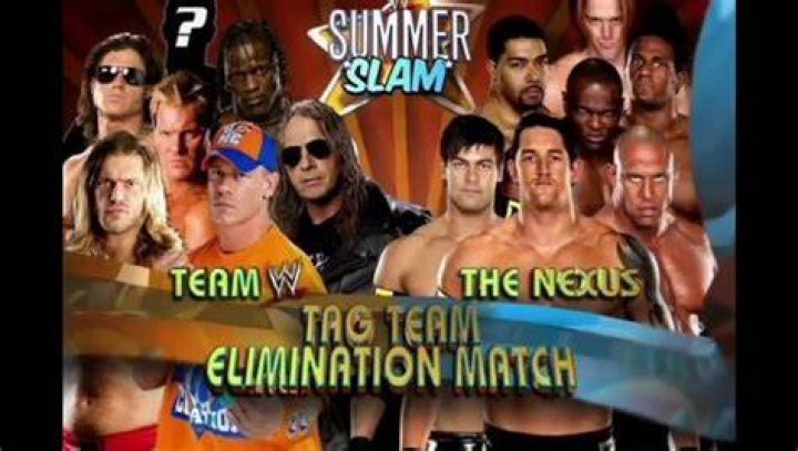 Team WWE Vs Nexus