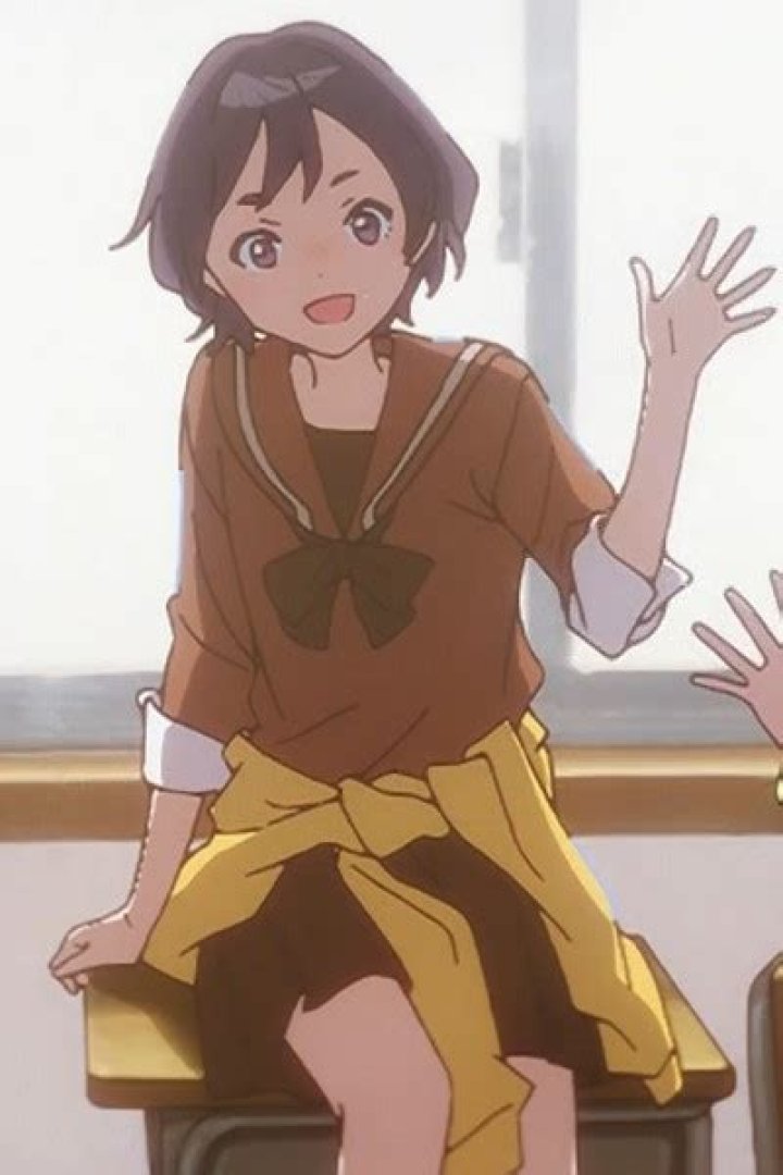 The main character and Emi in the game Affection