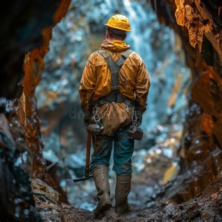 The miner standing with a pickaxe in My Bloody Valentine