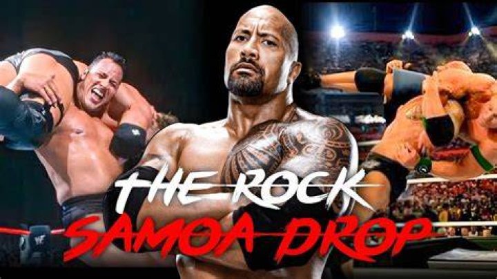 The Rock Samoan Drop