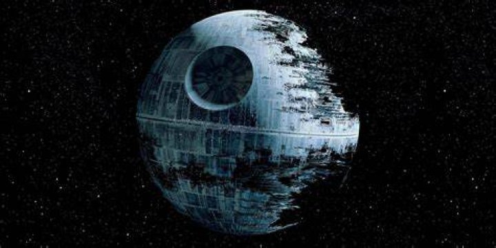 The Second Death Star from Star Wars