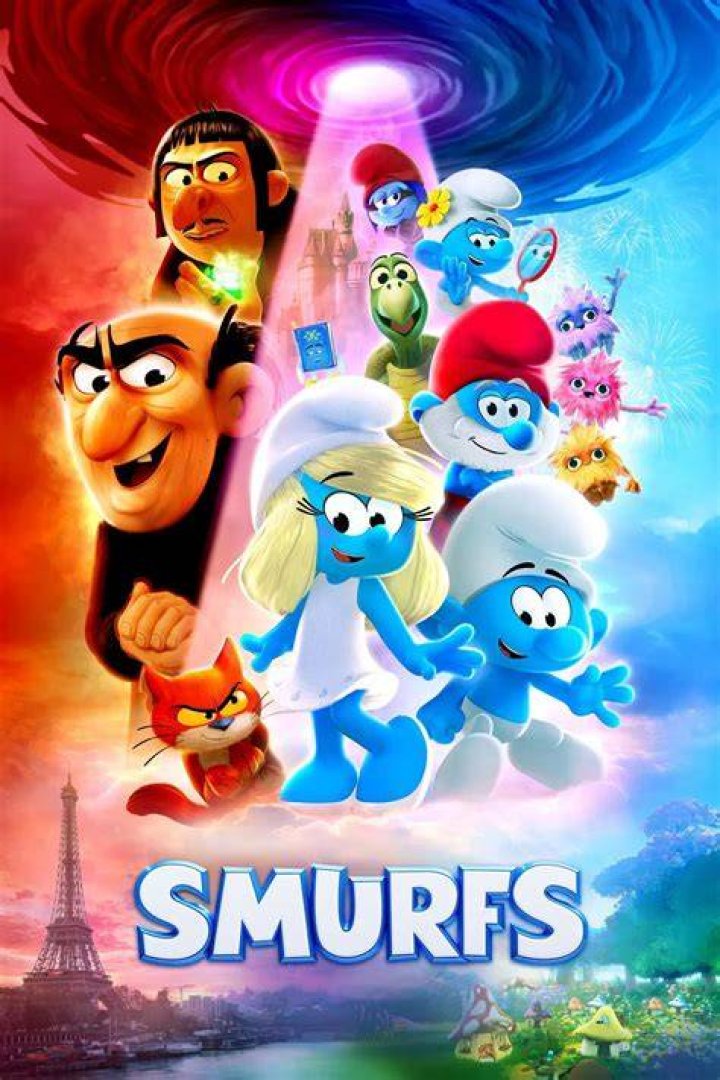 the smurfs poster