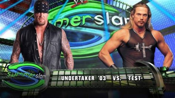 The Undertaker v Test SummerSlam 2002 Cropped