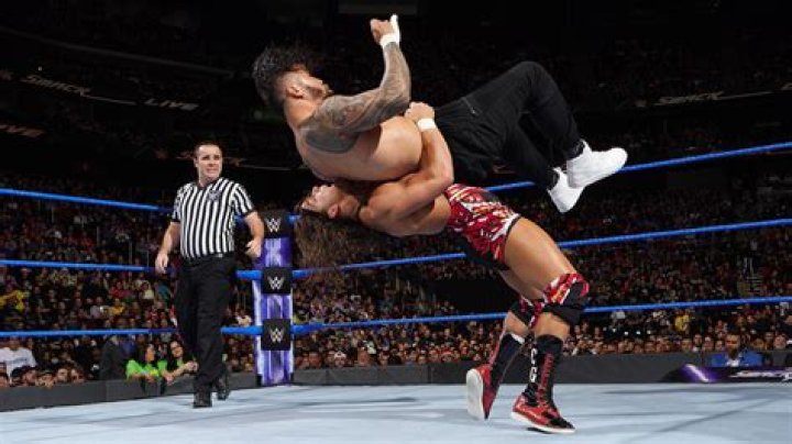 The Usos vs Chad Gable Shelton Benjamin