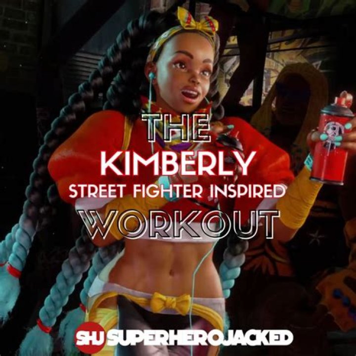 This is Kimberly from Street Fighter 6