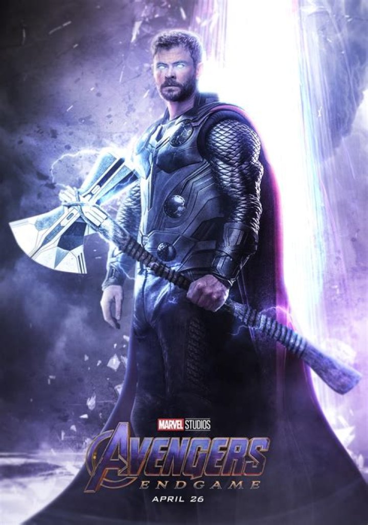 Thor Endgame poster