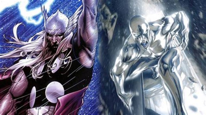 Thor Versus Silver Surfer custom