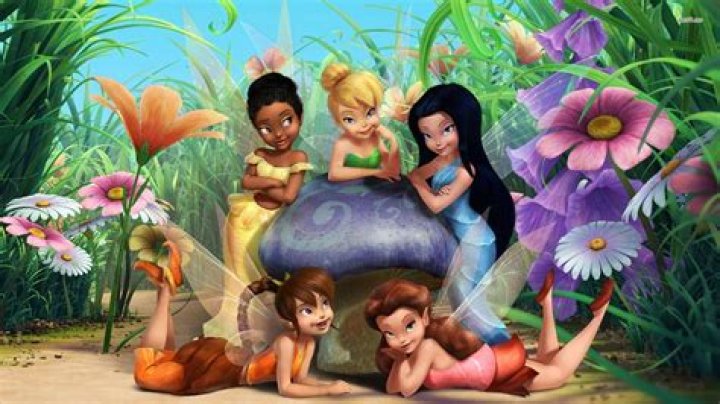 Tinkerbell and her friends by on DeviantArt