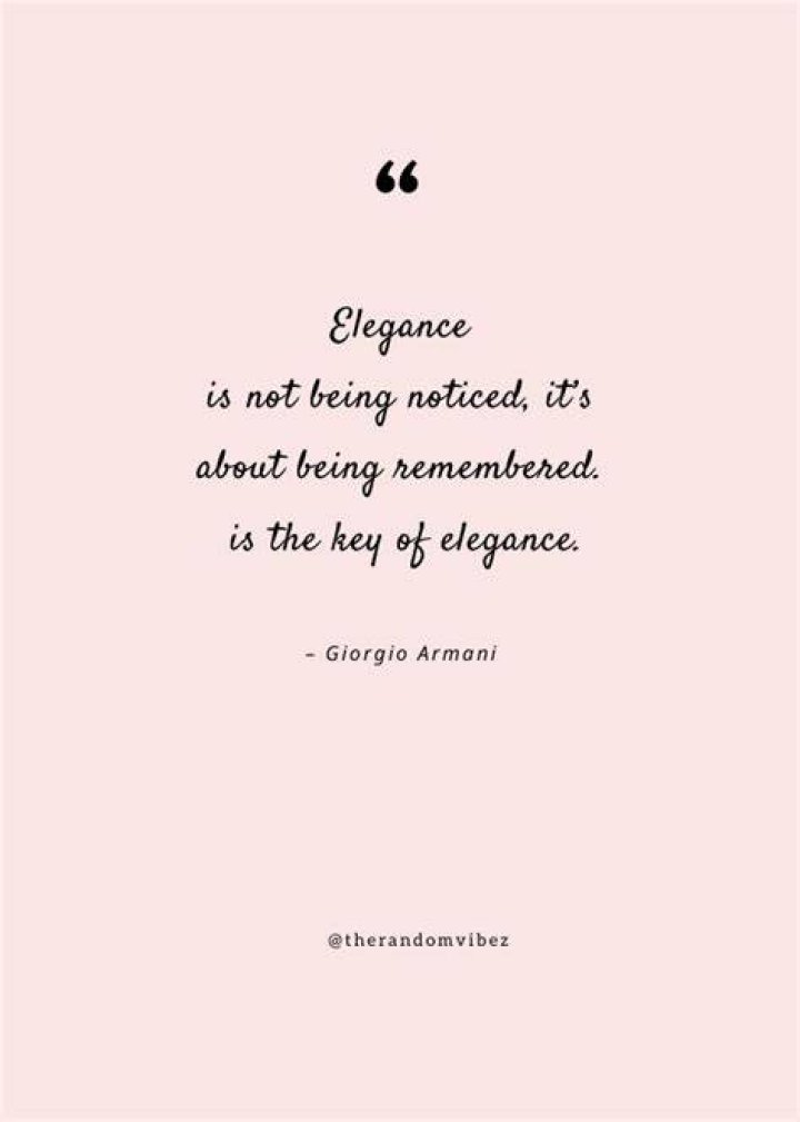 TOP 25 ELEGANCE QUOTES (of 405) AZ Quotes