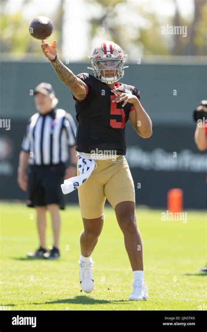 Trey Lance Training Camp