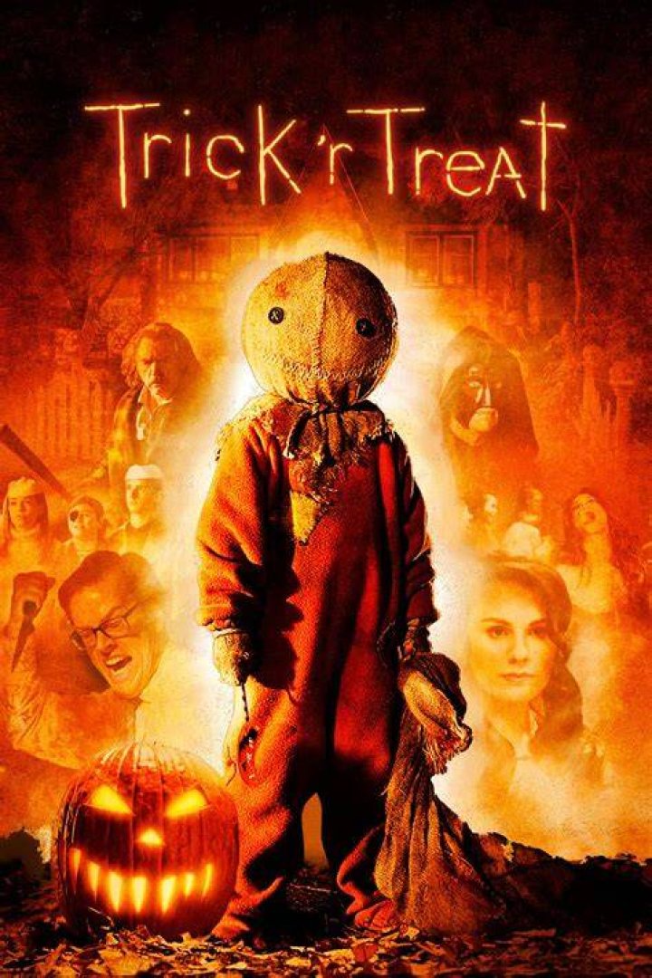 Trick R Treat characters with Sam.