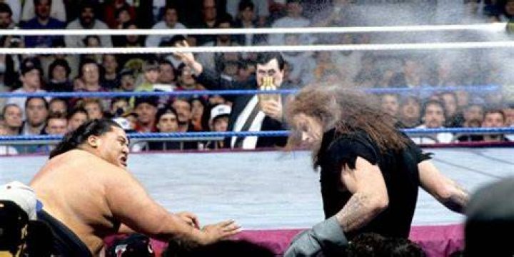 Undertaker v Yokozuna Royal Rumble 1994 Cropped