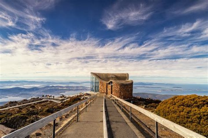 View from Mt. Wellington, Australia