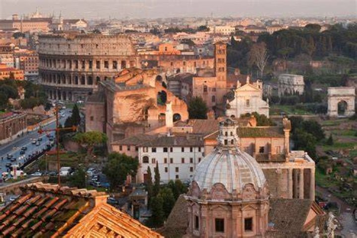 view of old rome