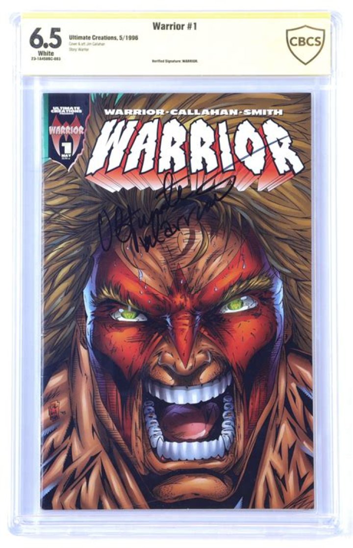 Warrior from the Warrior comic book
