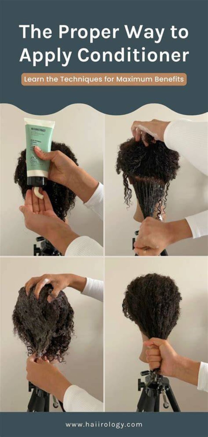 What Is the Right Way to Apply Conditioner?