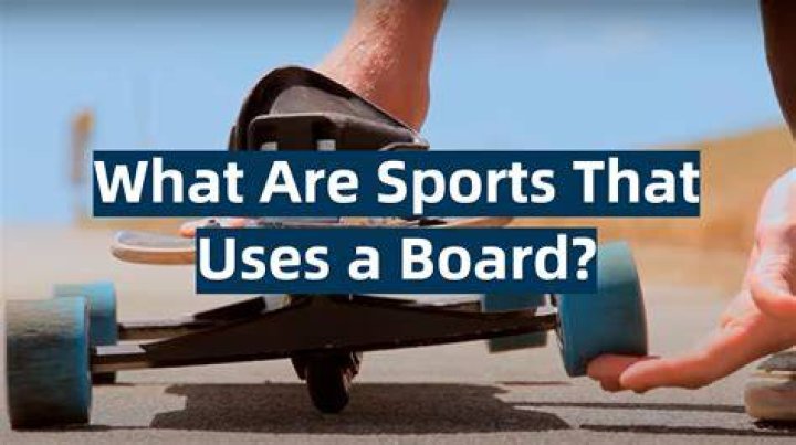 What sport uses a board in the ocean?