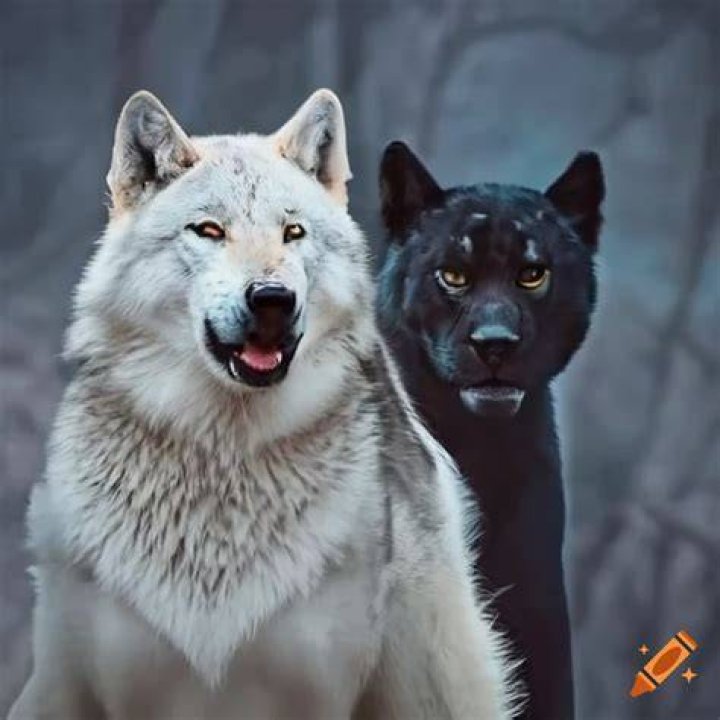 White Wolf Black Panther