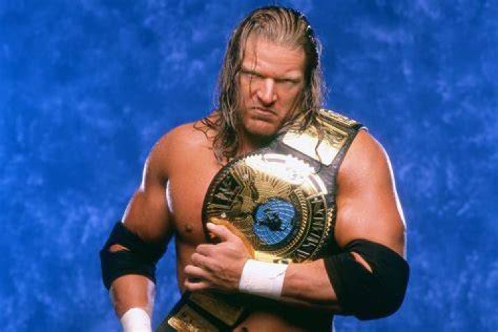 WWE Triple H With Undisputed Championship
