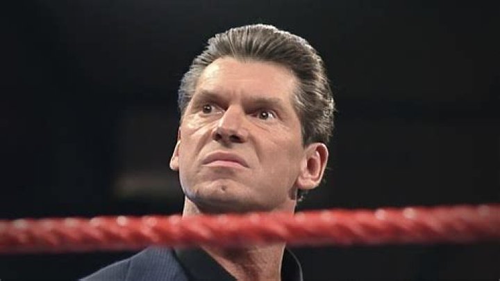WWE Vince McMahon With WWF Championship